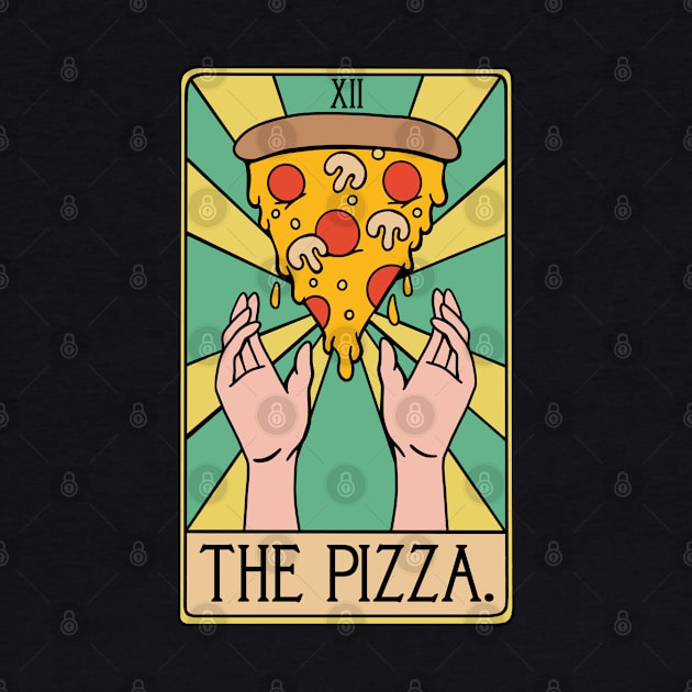 The Pizza Tarot Card Funny by isstgeschichte